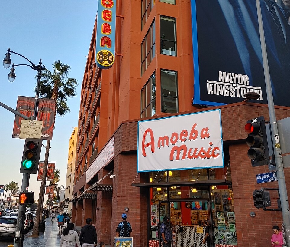 Amoeba Music Hollywood storefront
